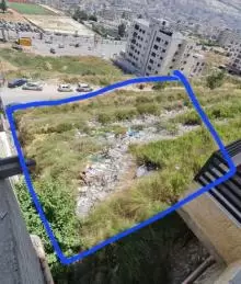 ارض للبيع في رفيديا نابلس