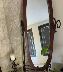 طولة نص مع مرآة مستعملات للبيع